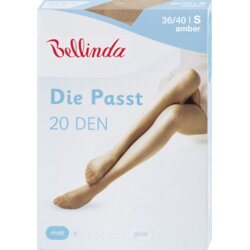 Bellinda DIE PASST, 20 denske hlačne nogavice - 230 AMBER, S/40 Cene