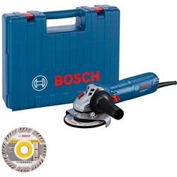 Bosch gws 12-125 ugaona brusilica, 1200W, 125mm, 1x dijamantska rezna ploča 125x22,23 mm, profi kofer, 06013A6102 Cene