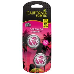 California Scents Mini Diffuser Coronado Cherry miris za auto 2 x 3 ml Cene