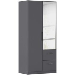 home24 OMARA S KLASIČNIMI VRATI, siva Cene