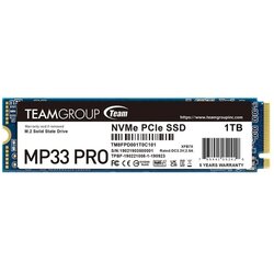 Team Group MP33 Pro NVMe SSD, PCIe 3.0 M.2 Type 2280 - 1 TB Cene