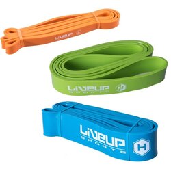 LiveUp Sports fitness elastike lateks 3 različite debljine LiveUp Cene