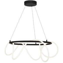 Zuma line led luster balbo 45W okrugli crni Cene