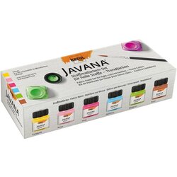 Komplet barv za tekstil Javana, Fresh, 6 kosov Cene