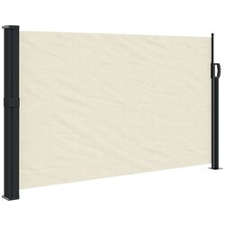 vidaXL Uvlačiva bočna tenda 120 x 600 cm krem Cijene