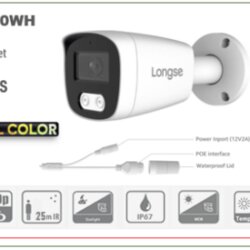 Full Color IP Bullet kamera 4MP 2.8mm 25m IR POE BMSDFG400WH Cene