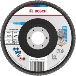 Bosch Lamelni disk X451 2608626180, O125, T27, G60, 15 komada Cene