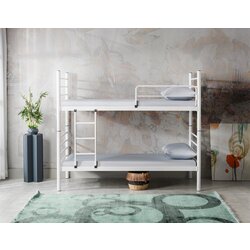 Hanah home R10 - white (90 x 190) white bunk bed Cene