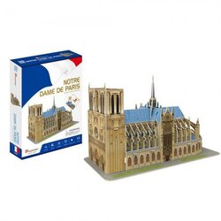 Cubicfun KUBIČNA ZABAVNA Slagalica 3D Notre Dame de Paris C24 Cene