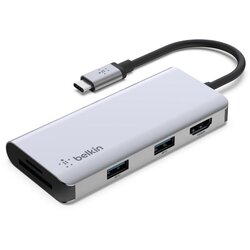HYPER Drive, CHROME 5 u 1 USB-C HUB, sivi Cene