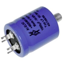 FTCAP LFB22304040066 / 1014296 elektrolitski kondenzator lemne zastavice 22000 µF 40 V (Ø x D) 40 mm x 66 mm 1 St. Cene