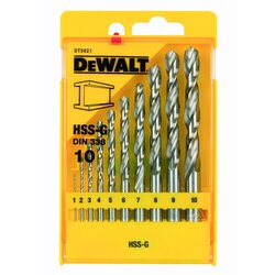 Dewalt Set burgija za metal DT5921, 1-10mm, 10 komada Cijene