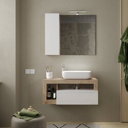 LC Mobili Zidni kupaonski blok s 1 ladicom HAMBURG 439030K-S92 Cijene