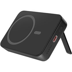 BWOO Zunanja baterija MagSafe 10000 mAh - 20W priključek USB-C in zložljivo stojalo, Črna, (5000017449) Cene