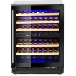 Hladilnik za Vino, 2-conski, 46 Steklenic, Arctic, 133L, 230V/90W, 595x646x830mm Cene