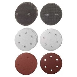 KWB Set brusnog papira 225 mm, 15/1, (G80x10, G120x5), za TC-DW 225 Cene