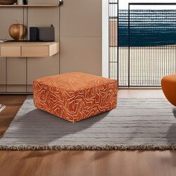 Atelier Del Sofa lora pouffe - orange orange pouffe Cene