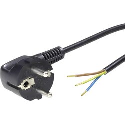 LAPP Priključni kabel [ varnostni vtič - kabel\, odprti konec] črni 2 m Kabel 70261149, (20414324) Cene