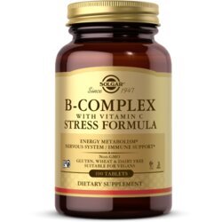 Solgar b-complex sa vitaminom c – podrška energiji i smanjenju stresa Cene