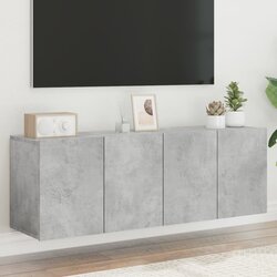 vidaXL Zidni TV ormarići 2 kom sivi boja betona 60x30x41 cm Cijene
