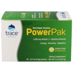 Trace Minerals Research Power Pak Electrolyte Stamina & Vitamin C - Limun Cene
