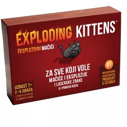 Exploding Kittens Board Game Eksplozivni Mačići Cene