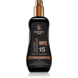 Australian Gold Spray Gel Sunscreen With Instant Bronzer brončani sprej SPF 15 237 ml Cene