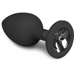 EASYTOYS ANAL Diamond Čep Small - Crn Cene