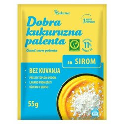 DOBRA PALENTA INSTANT KUKURUZNA SA SIROM 55G Cene
