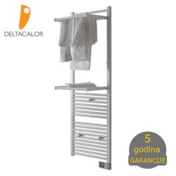 Deltacalor papillon double 750 w električni radijator sušač sa dva mobilna člana (beli) Cene