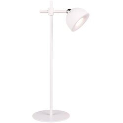 Tri O bijela led stolna lampa s mogućnosti zatamnjivanja/s hvataljkom (visina 41 cm) maxima – Cene