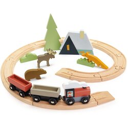 TENDER LEAF TOYS železnica treetops train set Cene