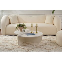 Hanah home stočić za dnevnu sobu orion - wood white wood white coffee table Cene