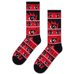 Happy Socks Dokolenke ANIME STRIPES Rdeča Cene