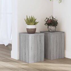vidaXL Stalci za biljke 2 kom 20x20x30 cm konstruirano drvo Cijene