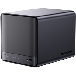 Minis_Forum MINIS FORUM mini računalnik NAS N5 Pro AMD Ryzen AI 9 HX Pro 370/32GB/SSD 128GB/MinisCloud OS/Radeon 890M Cene