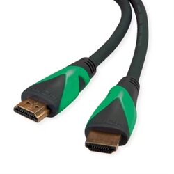 Roline green HDMI priključni kabel HDMI-A vtič 1 m črna 11446010 #####8K UHD\, brez halogena HDMI kabel, (20630805) Cene