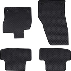 vidaXL Avto preproga 4 pcs Črna primerna za VW T-ROC 2017- Guma, (5000204282) Cene
