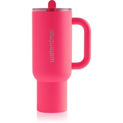 waterdrop Explorer Tumbler lonček iz nerjavečega jekla s slamico (omejena izdaja) Neon Pink 1100 ml Cene