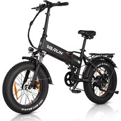 VARUN Zložljivo električno mestno kolo S20-1, 20" FatBike, baterija 48 V 13 Ah, črna, (5000255667) Cene