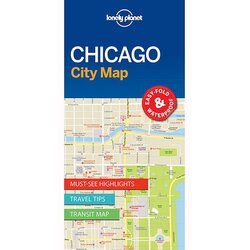 Lonely Planet Chicago City Map (Travel Guide) Cene