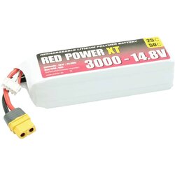 RED POWER lipo akumulatorski paket za modele 14.8 V 3000 mAh mehka torba XT60, (20829201) Cene