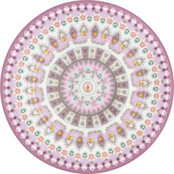 Lily Lotus - krožnik za pecivo, Moon Delight, Ø 17 cm - Vijolična Cene