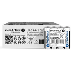 EverActive Alkaline batteries Pro Alkaline LR6 AA - 4 pieces Cene