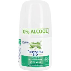 Natessance Roll-on deodorant z aloe vero - 50 ml Cene