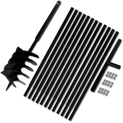 Ručna burgija za zemlju sa ručkom 200 mm i produžnom cijevi 13 m čelik Cijene