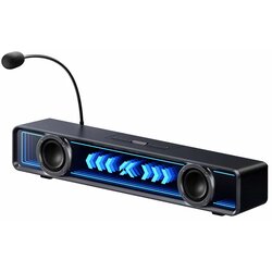 MCHOSE K20 Pro Gaming Soundbar w/Mic (BT/Wired), Black, MC-K20-5 Cene