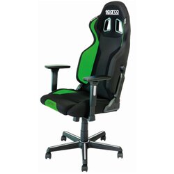 GRIP Sparco Gaming/office chair Black/Fluo Green Cene