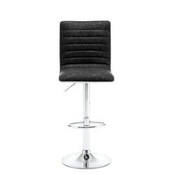 Arti Barska stolica 033 Crna /Hrom metalna baza 400x480x940(1150)mm ( 776-061 ) Cene