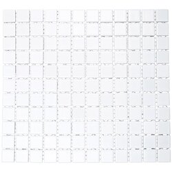 Uni Mozaik ploščice Uni B 140 (32,6 x 30 cm, bela, mat) Cene